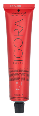 Schwarzkopf - Igora Royal Permanent Color Creme 5-1 Châtain clair cendré 60 ml