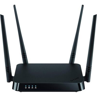 D-Link DIR-842V2 AC1200 WiFi Router - Dualband Gigabit - Zwart