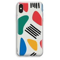 Illustratieve pop 1: iPhone XS Max Transparant Hoesje Illustratieve pop 1: iPhone XS Max Transparant Hoesje