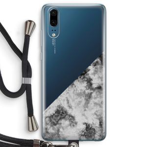 Onweer: Huawei P20 Transparant Hoesje met koord