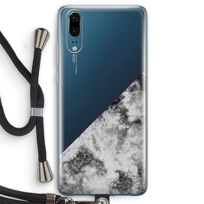 Onweer: Huawei P20 Transparant Hoesje met koord