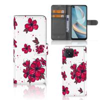 OPPO Reno4 Z Hoesje Blossom Red | Portemonnee hoesje
