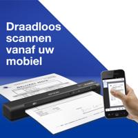 Epson WorkForce ES-60W, snelle draadloze mobiele A4-scanner met Wi-Fi-connectiviteit, ScanSmart-technologie en LCD-scherm - thumbnail