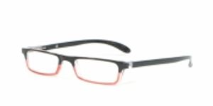 HIP Leesbril Duo zwart/rood +3.0