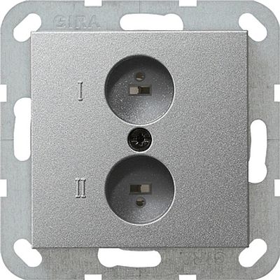Gira luidsprekercontactdoos aluminium