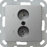 Gira luidsprekercontactdoos aluminium