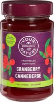 Your Organic Nature Fruitbeleg Cranberry - thumbnail