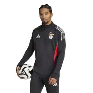 adidas Benfica Trainingstrui 1/4-Zip 2025-2026 Zwart Wit Rood
