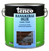 Bangkirai olie dark teak 2,5l verf/beits - Tenco