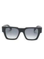 Philipp Plein lunettes de soleil carrées à plaque logo - Noir - thumbnail