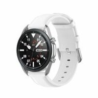 Classic leren bandje - Wit - Samsung Galaxy Watch - 46mm / Samsung Gear S3 - thumbnail