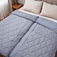 Wasbaar Dekbed Zonder Overtrek - Lazy PartnerDekbed Zonder Overtrek - Easy & All Season - 240x220 Cm (Lits-Jumeaux) - Sleeptime 500 Gsm - Dekbed-Discounter.nl