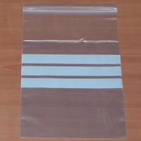 100 Gripzakjes met buidel en schrijfvlak 160x230+165 mm 50 micron