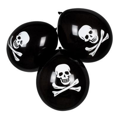 Boland Piraten ballonnen, 6st.