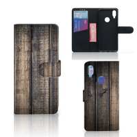 Xiaomi Redmi Note 7 Book Style Case Steigerhout - thumbnail