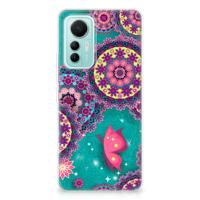 Xiaomi 12 Lite | Hoesje maken | Cirkels en Vlinders