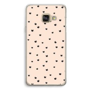 Kleine kattenkopjes: Samsung Galaxy A3 (2016) Transparant Hoesje