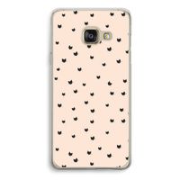 Kleine kattenkopjes: Samsung Galaxy A3 (2016) Transparant Hoesje