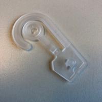 Cliphaak PP 25x50 klein plooibaar 1000st