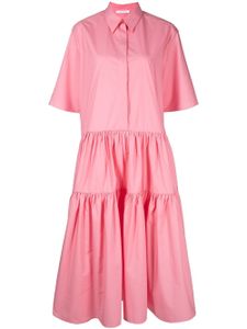 Cecilie Bahnsen robe-chemise Primrose à coupe évasée