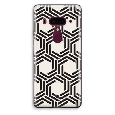 Geometrisch patroon: HTC U12+ Transparant Hoesje