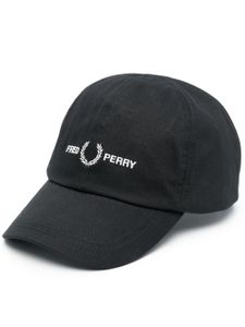 Fred Perry casquette à logo brodé - Noir