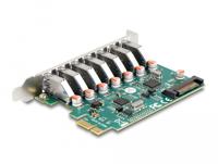 DeLOCK PCI Express x1 Card to 7 x external USB 5 Gbps Type-A female usb-controller - thumbnail