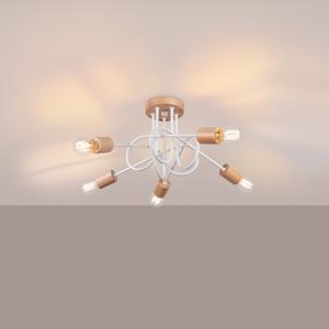 Elegante witte Kroonluchter EMBER 5