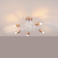 Elegante witte Kroonluchter EMBER 5