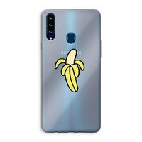 Banana: Samsung Galaxy A20s Transparant Hoesje