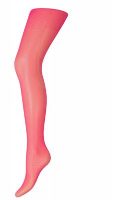 Netpanty luxe fijn neon/pink