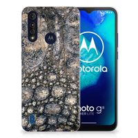 Motorola Moto G8 Power Lite TPU Hoesje Krokodillenprint