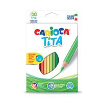 Carioca kleurpotlood Tita, 36 stuks in een kartonnen etui