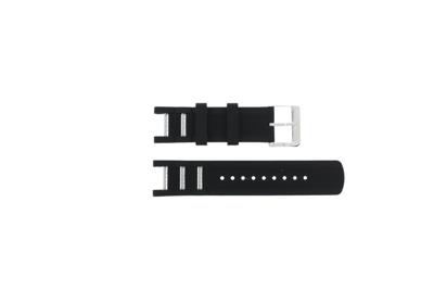 Horlogeband GC watches Y54002G2 / Y54002G2MF Silicoon Zwart 14mm