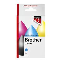 Inktcartridge quantore brother lc225xl blauw | 12 stuks