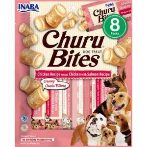 Inaba Churu Bites kip met zalm hondensnack 64 x 12 g