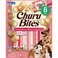 Inaba Churu Bites kip met zalm hondensnack 16 x 12 g