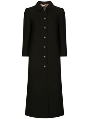 Dolce & Gabbana blazer à boutons logo - Noir