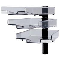 Brievenbak hansa met 360 graden zwenkarm 3st zwart