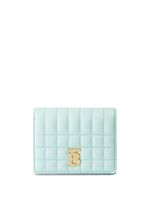 Burberry small Lola quilted leather wallet - Bleu - thumbnail