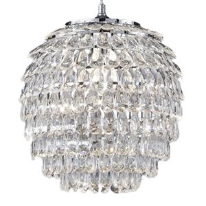 Trio Moderne HanglampPetty met kristal 35cm - R30451906