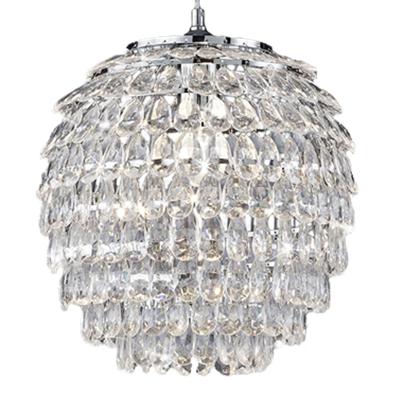 Trio Moderne HanglampPetty met kristal 35cm - R30451906