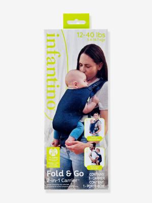 Draagdoek Fold n Go - INFANTINO grijs