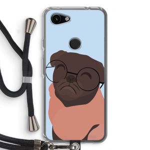 Ludo: Pixel 3a Transparant Hoesje met koord