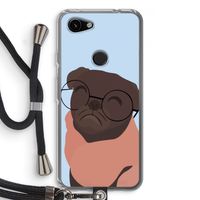 Ludo: Pixel 3a Transparant Hoesje met koord