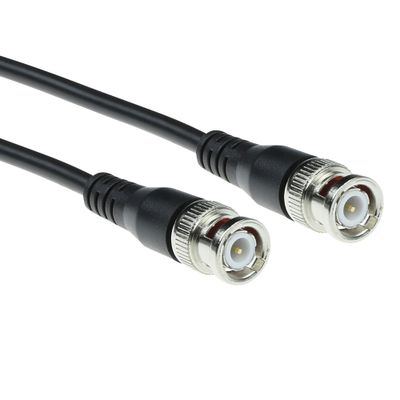 ACT Q70300 BNC RG-58 Patchkabel | 50 Ohm | Zwart | 3 meter