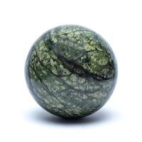 Edelstenen Bol Groene Serpentijn - 5 cm