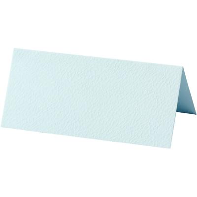 Creativ Company Naamkaarten, afm 9x4 cm, 220 gr, lichtblauw, 20 stuk/ 1 doos
