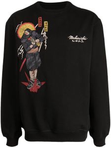 Maharishi sweat Shinobi à logo brodé - Noir