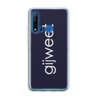 Gijweet: Huawei P20 Lite (2019) Transparant Hoesje